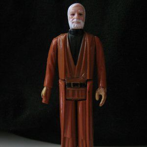 Vintage 1978 Kenner Star Wars Ben Obi Wan Kenobi action figure white hair beard